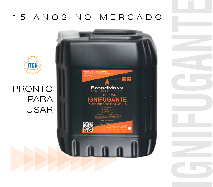 Ignifugante BroadMaxx® Tecidos 20L