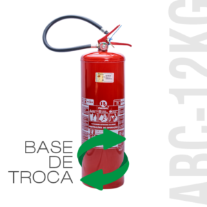 Recarga de Extintor ABC 12kg – Sistema Base de Troca
