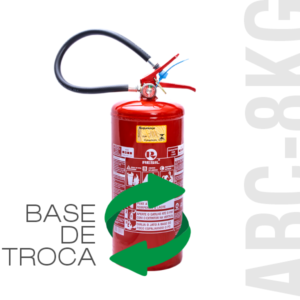 Recarga de Extintor ABC 8kg – Sistema Base de Troca