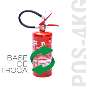 Recarga de Extintor BC 4kg – Sistema Base de Troca