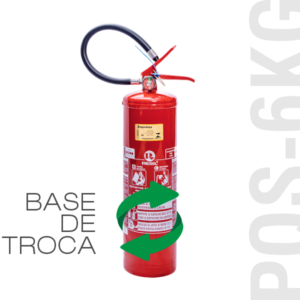 Recarga de Extintor BC 6kg – Sistema Base de Troca