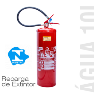 Serviço de Recarga para Extintor de Água Pressurizada (AP) 10L