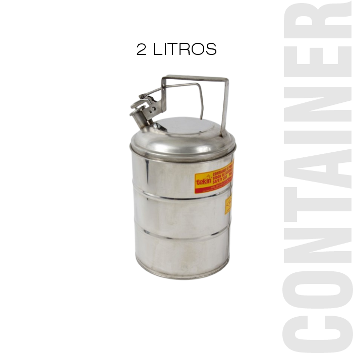 Container de Segurança Capacidade de 2 Litros